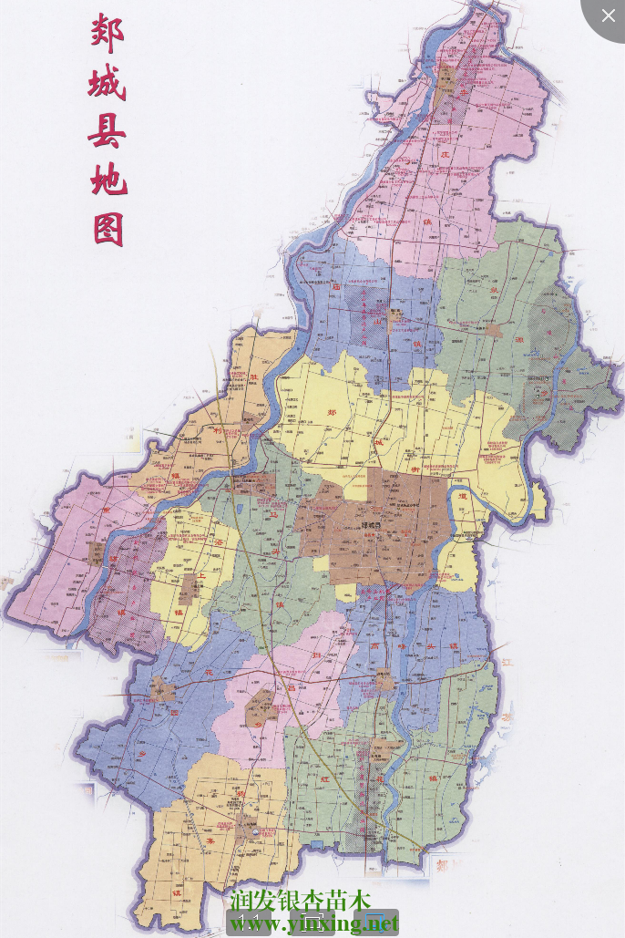 郯城县地图.